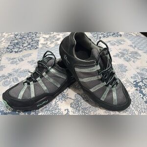 KURU Black and Gray Mesh Sneakers